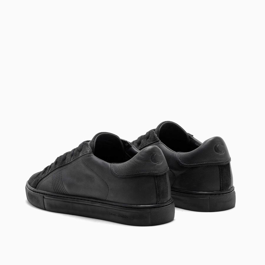 Man Crime London | Low Top Essential All Black