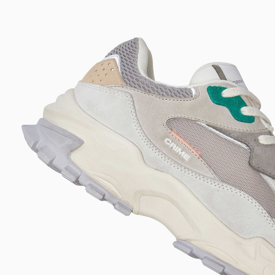 Man Crime London | Sprint Runner Grey-Green Twist