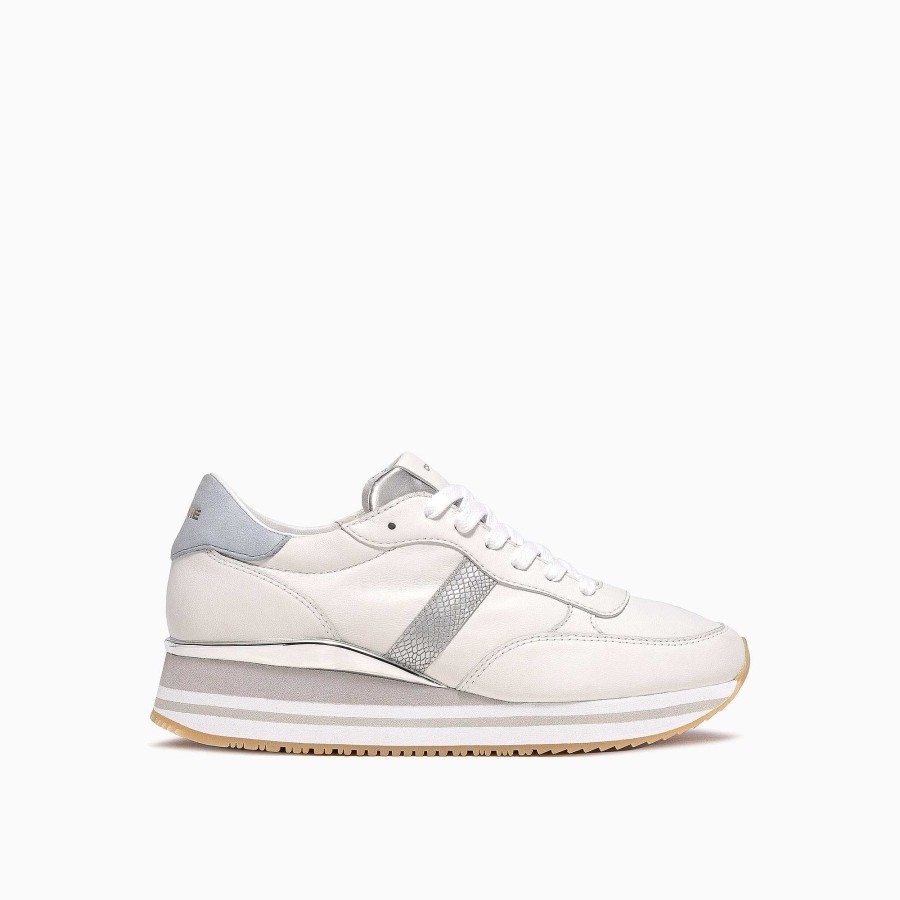 Woman Crime London | Stripe Runner White