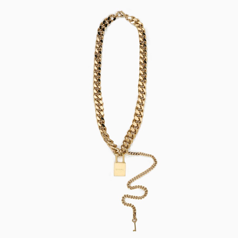 Accessories Crime London | Crime Lock Necklace