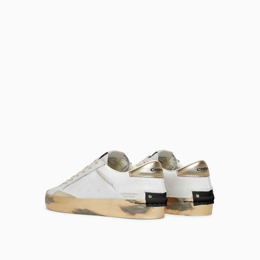 Woman Crime London | Distressed Metallic Gold