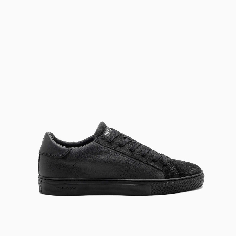 Man Crime London | Low Top Essential All Black