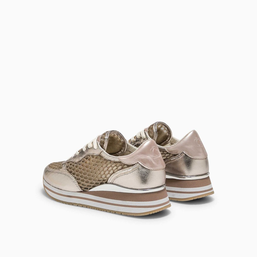 Woman Crime London | Stripe Runner Rose Gold