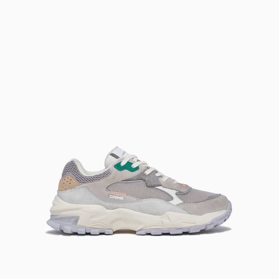 Man Crime London | Sprint Runner Grey-Green Twist